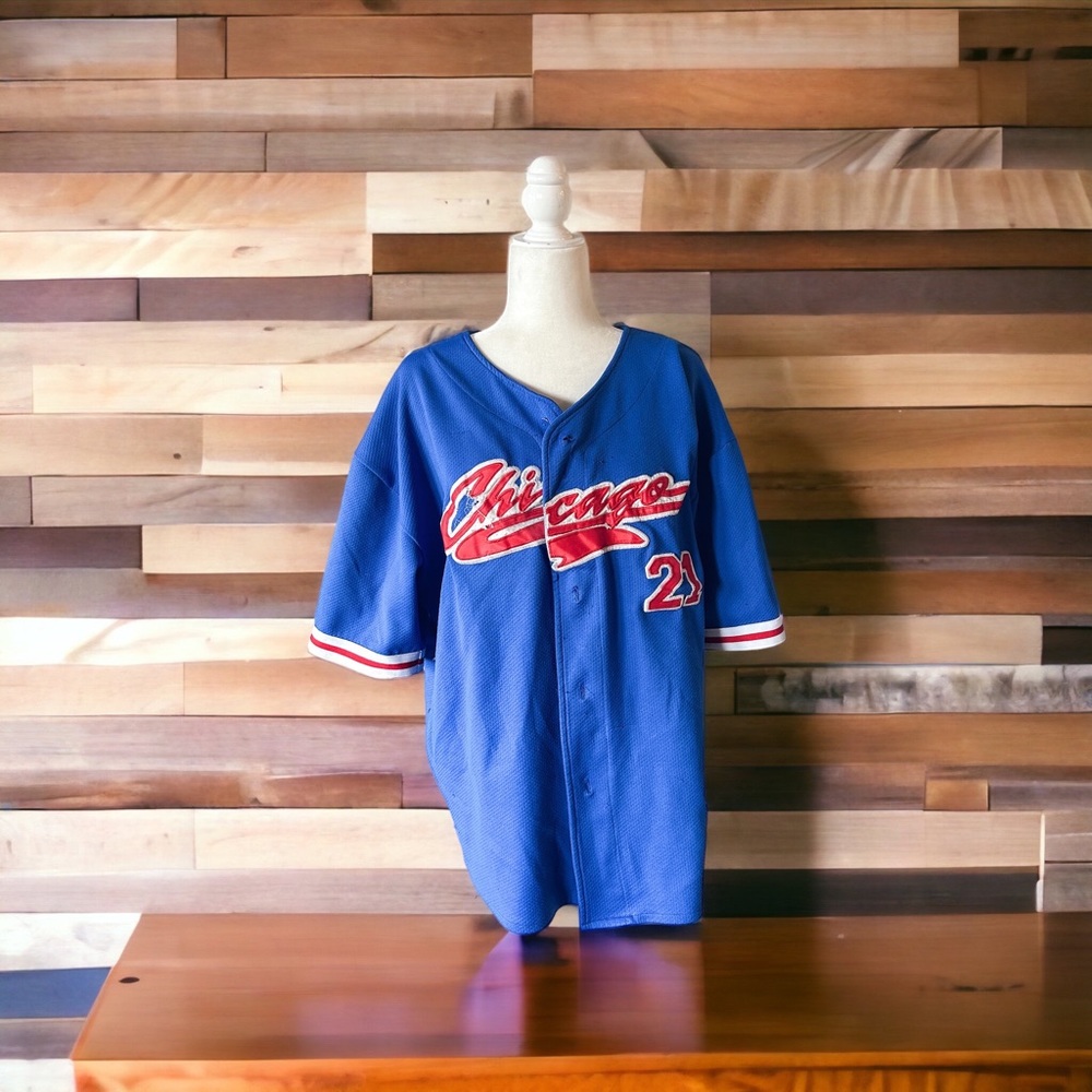 Chicago Bears Buttoned Jersey 🤍